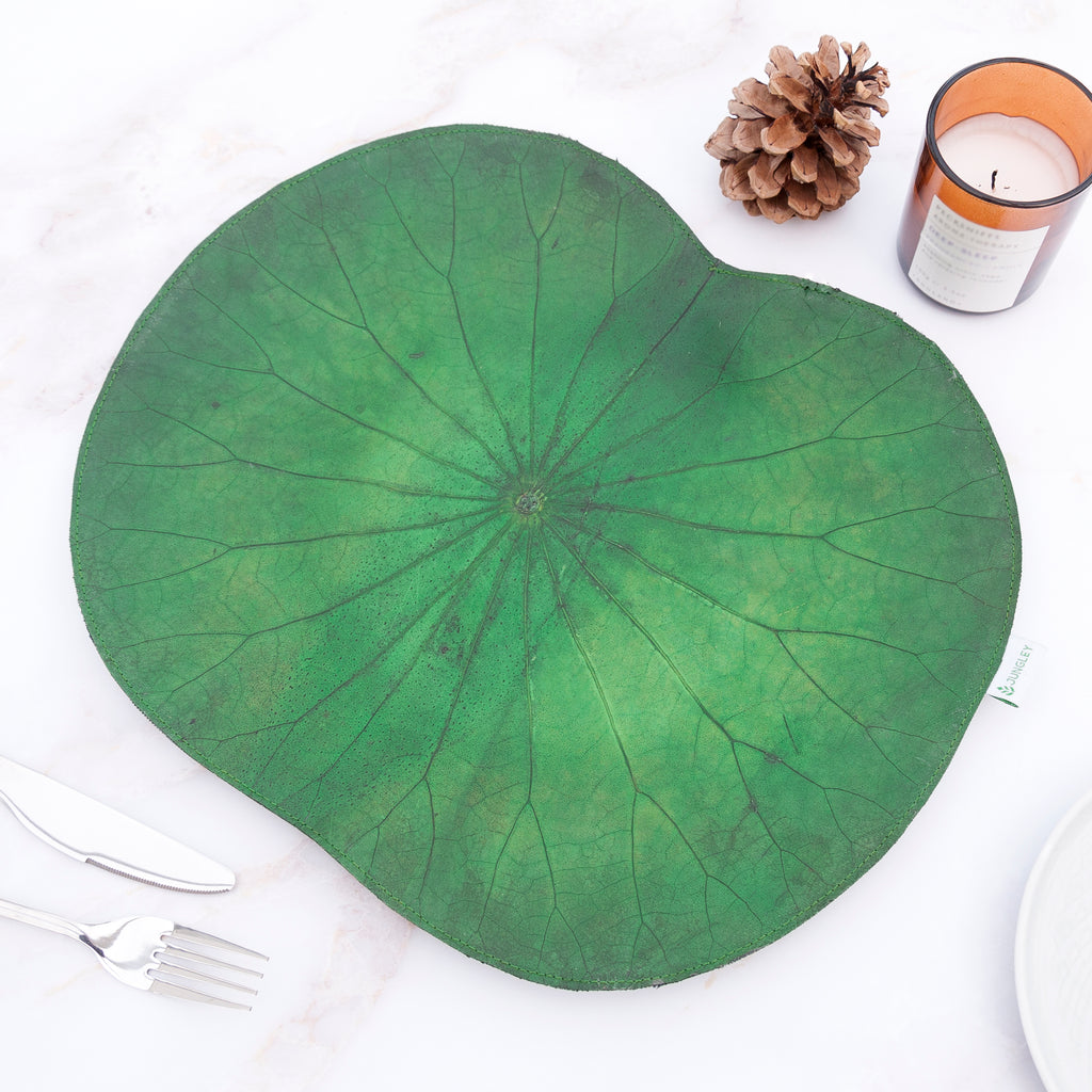 Lotus Leaf Vegan Decorative Tabletop Mat