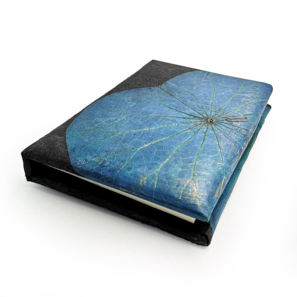 A6 Lotus Notebook - Blue