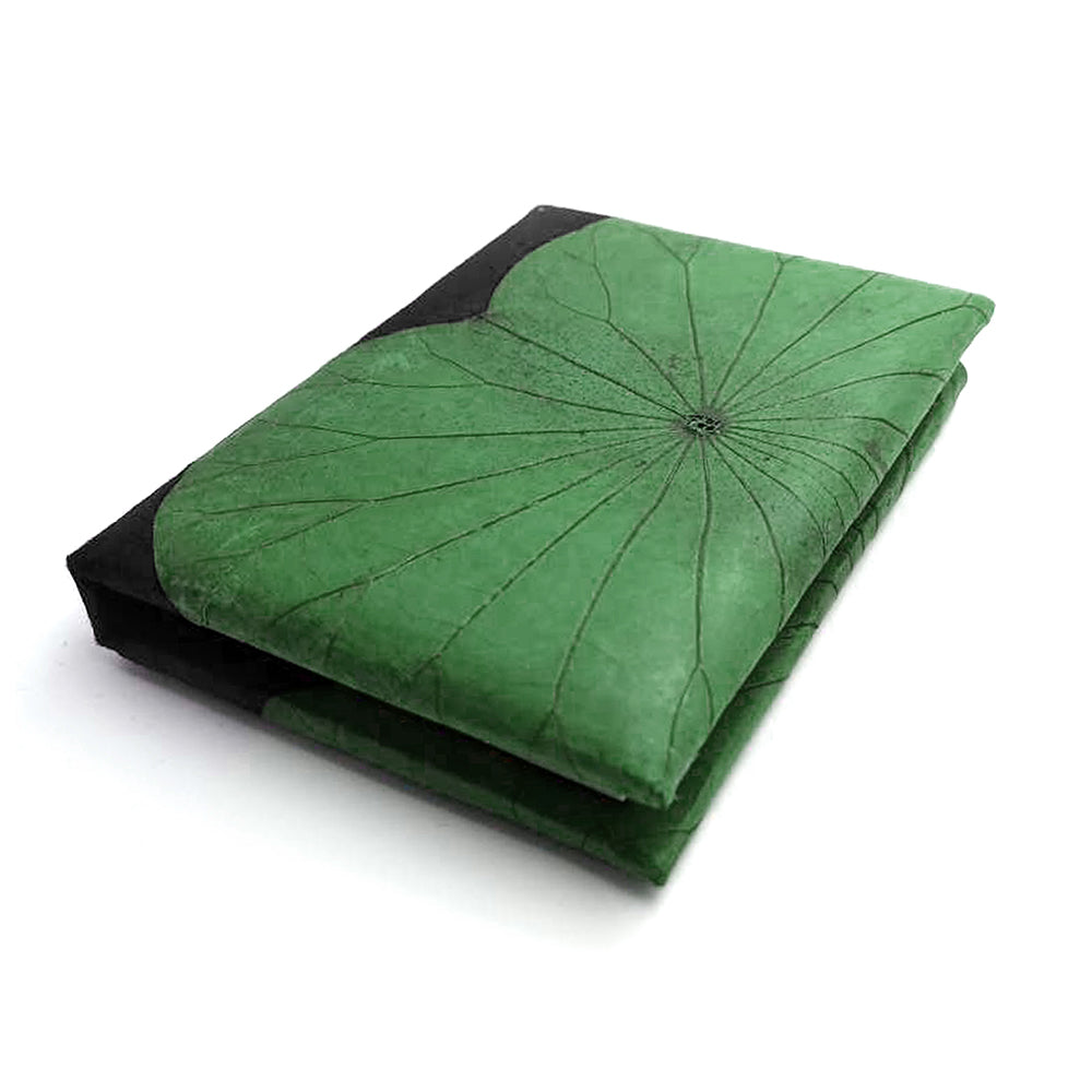 A5 Lotus Notebook - Green