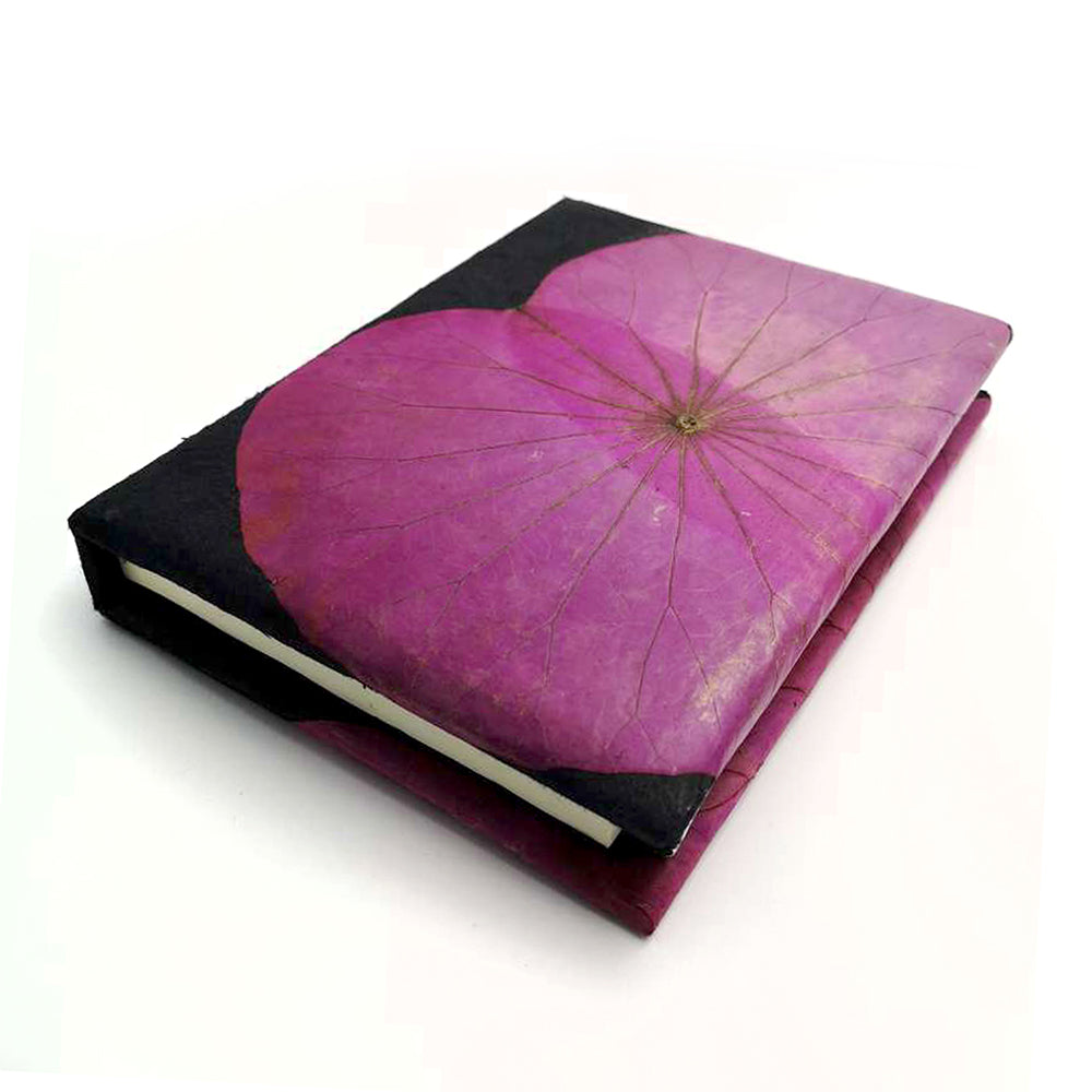 A5 Lotus Notebook - Pink