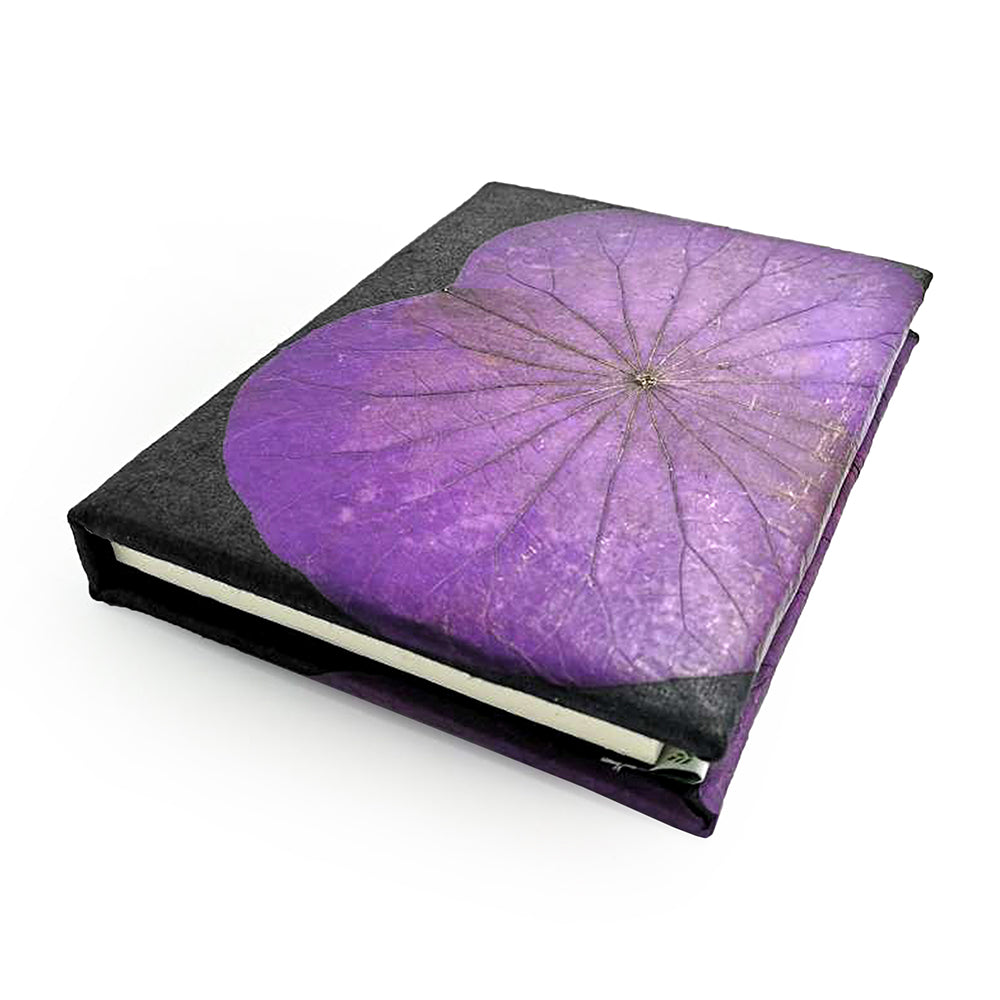 A5 Lotus Notebook - Purple