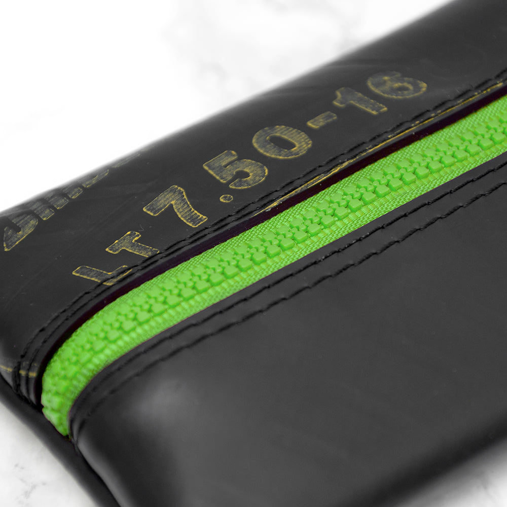 I Used To Be A Truck Tyre Rubber Pencil Case - Green